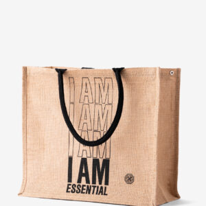 Bolsa de Juta I Am Essential
